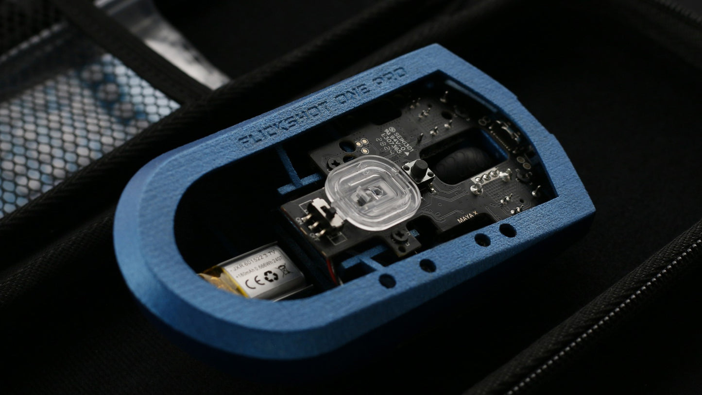 Flickshot One Pro Blue Moon (custom lighweight Lamzu Maya X PCB)