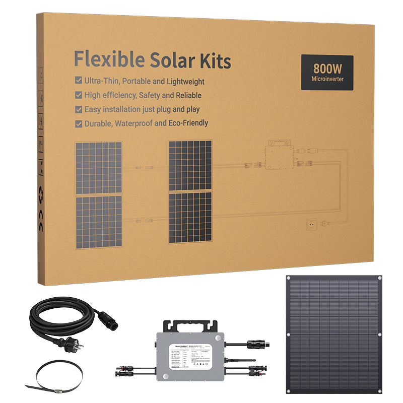 Flexible Window & Balcony Solar Energy Kit