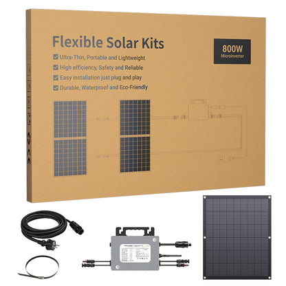 Flexible Window & Balcony Solar Energy Kit
